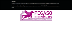 Desktop Screenshot of pegaso-immobiliare.com