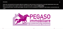 Tablet Screenshot of pegaso-immobiliare.com